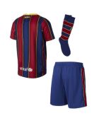 Ensemble short, maillot & chaussettes FC Barcelone 20/21 bleu/rouge/